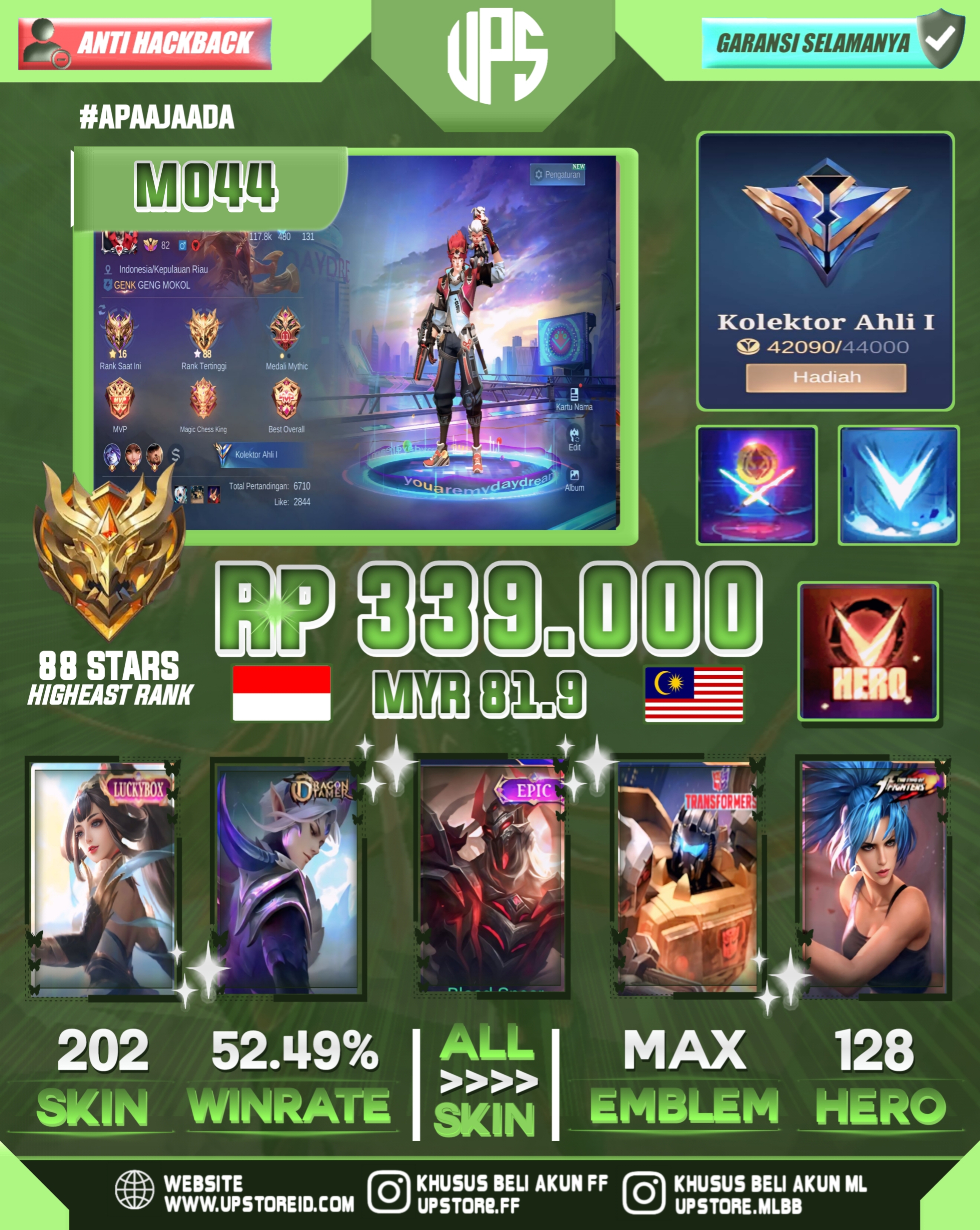 AKUN MOBILE LEGENDS